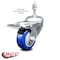 Service Caster 3.5 Inch Blue Polyurethane Swivel 10mm Stem Caster with Total Lock Brake SCC-TSTTL20S3514-PPUB-BLUE-M1015 - alternate 3